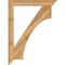 Ekena Millwork Westlake Traditional Rough Sawn Bracket, Western Red Cedar, 4"W x 36"D x 48"H BKT04X36X48WTL01RWR - alternate 4